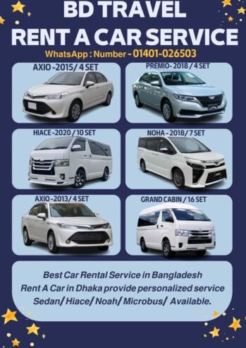 Car Rental Service in BD