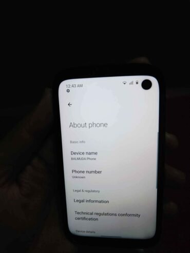Balmuda signature edition Smart Phone