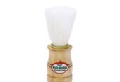 Wooden Handle White Bristle Shaving Brush For Men