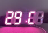 Digital Wall Clock