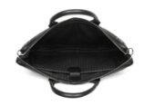 Black Leather Laptop Bag For sale