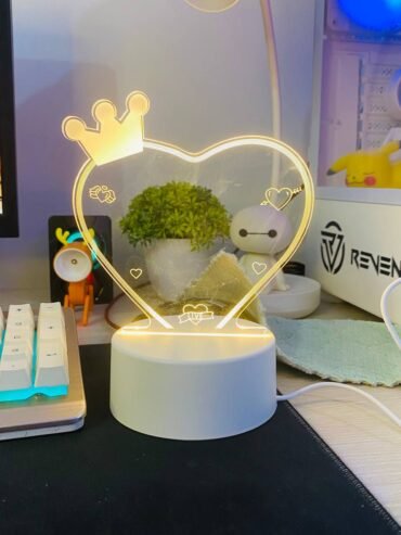 3D Queen Lamp