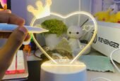 3D Queen Lamp