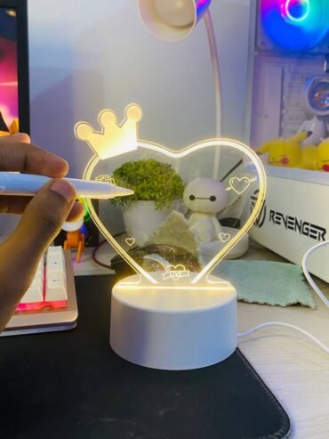 3D Queen Lamp