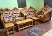 Earleaf Wood Sofa For Sale in Dhaka