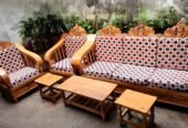 Earleaf Wood Sofa For Sale in Dhaka
