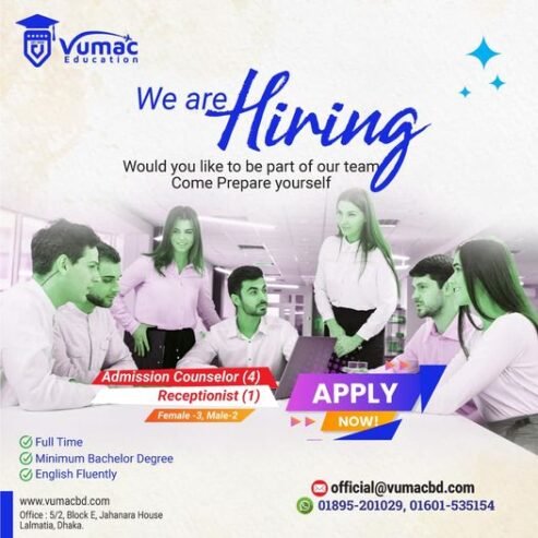Student Counselors Job in Dhaka