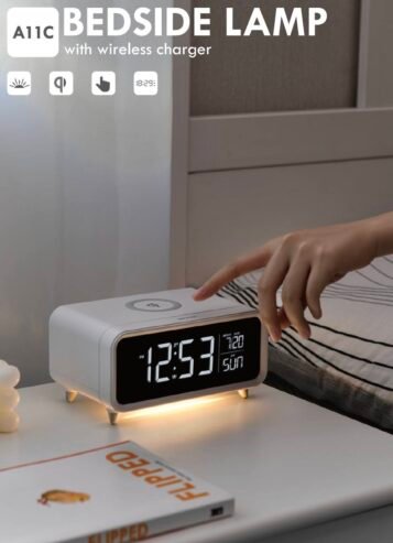 Wireless Charging Alarm Clock