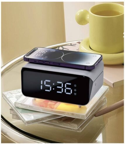 Wireless Charging Alarm Clock