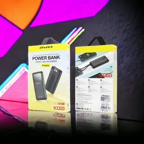 AWEI P106K (10000mAh) 22.5W FAST CHARGING POWERBANK