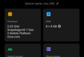 Vivo V40 5g like new