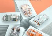 APTECH 89M Wireless Transparent Rechargeable Mouse