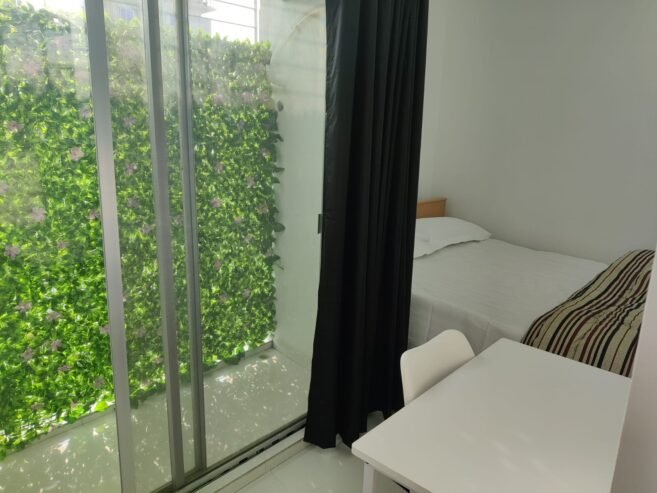 Rent Furnished Two Room Apartment in Bashundhara