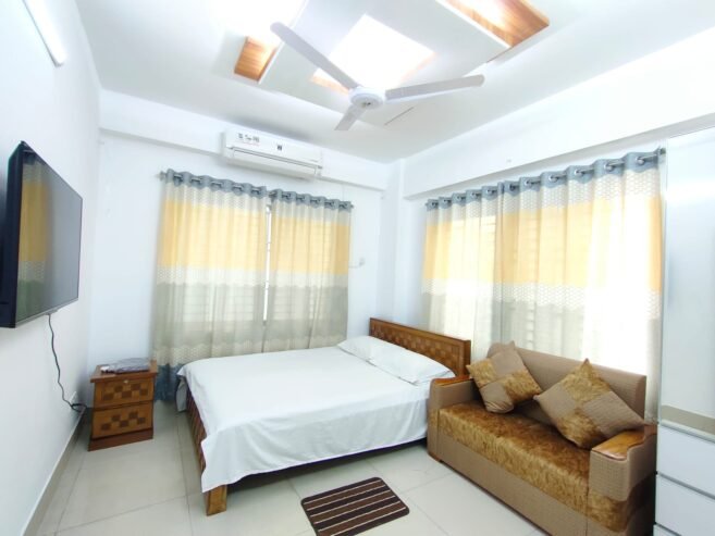 Furnished 1 BHK Apartment Rent in Bashundhara