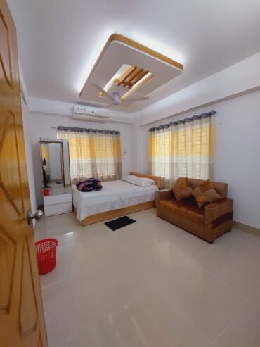 Premium Furnished 1BHK Apartment for Rent in Bashundhara R/A.