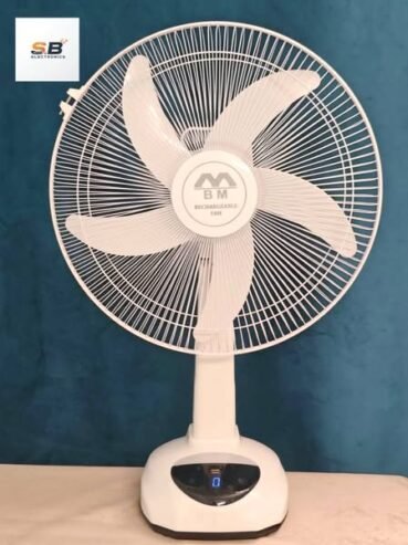 BM Rechargeable 16” Touch Fan