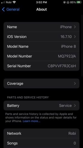IPhone 8 For Sale in Dhaka Mohammadpur