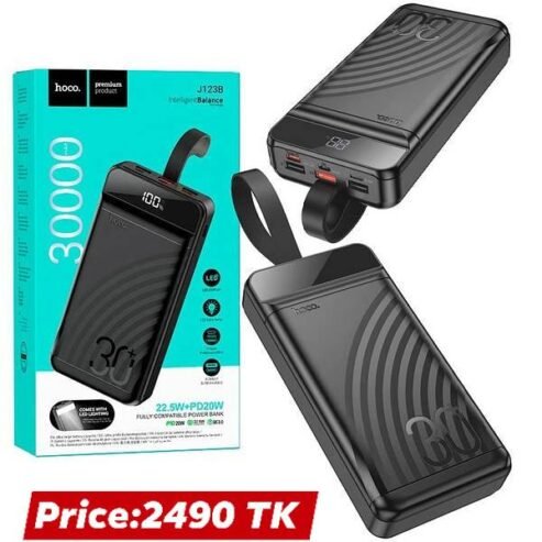 HOCO Element J123B 30000 mAh 22.5W Powerbank