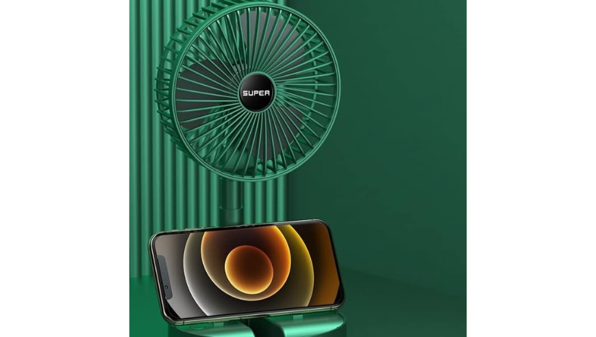 Portable Rechargeable Folding Fan